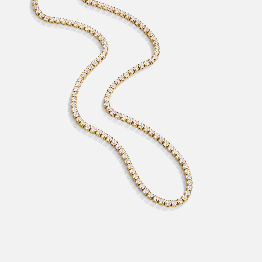 Collier Cordelia Cristal Doré