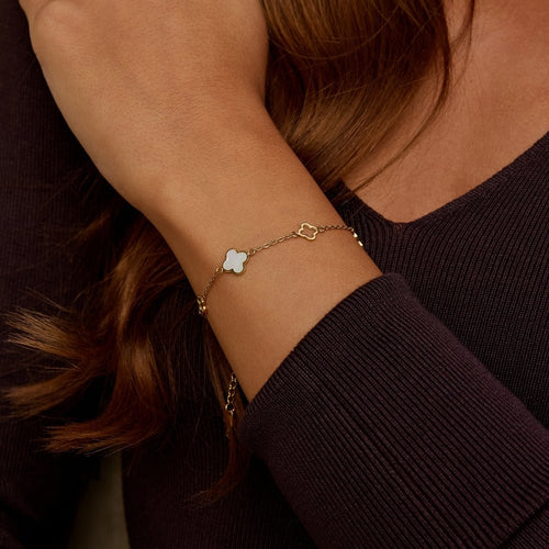 Armband Lucia Kleeblatt