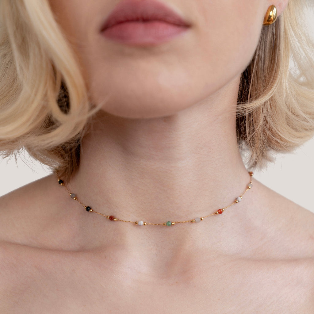 Collier Lulu Perles de Pierre