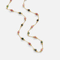 Collier Lulu perles de pierre printemps
