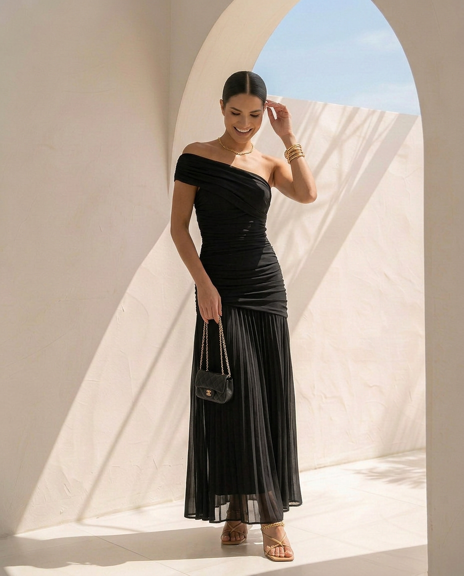 Virelle · Robe maxi sophistiquée
