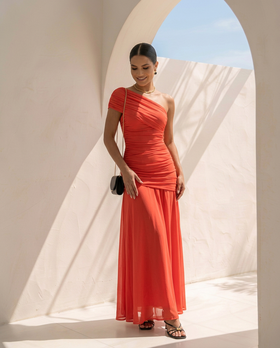 Virelle · Robe maxi sophistiquée