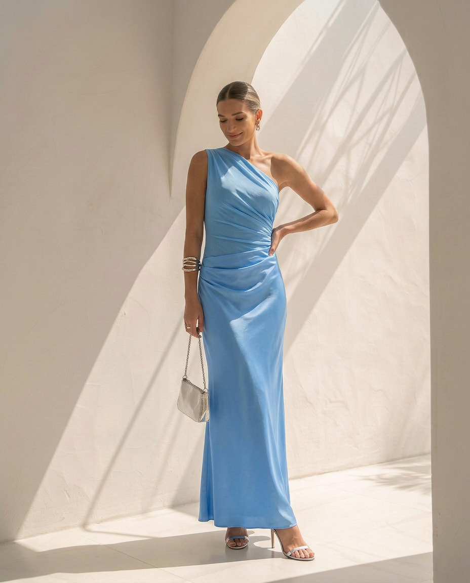 Élodie · Robe longue à silhouette raffinée