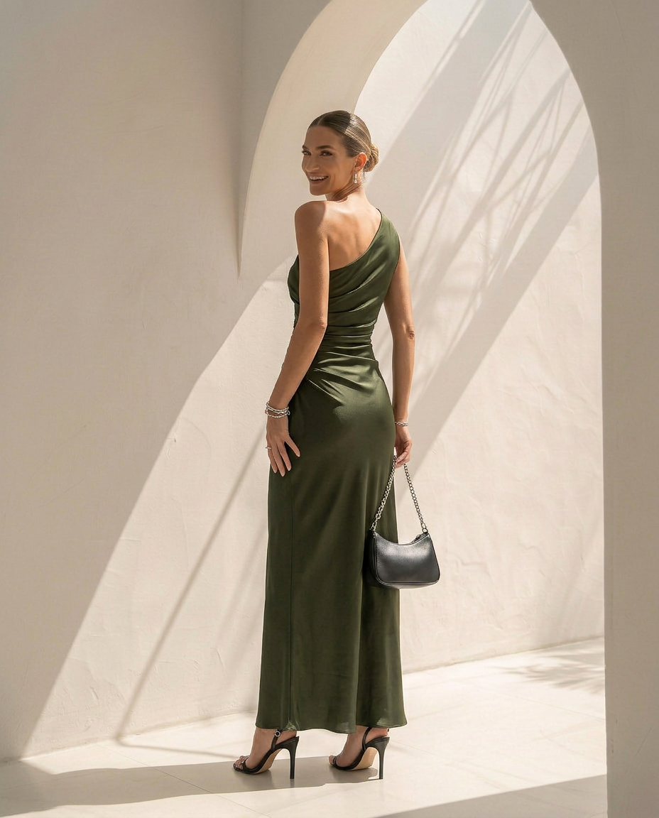 Élodie · Robe longue à silhouette raffinée