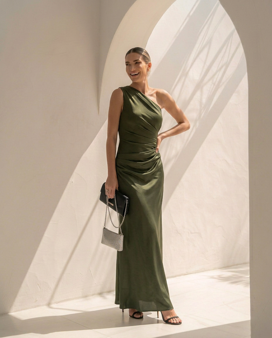 Élodie · Robe longue à silhouette raffinée