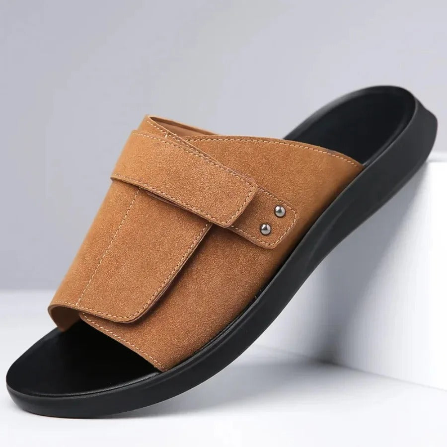 Axis sandales en daim