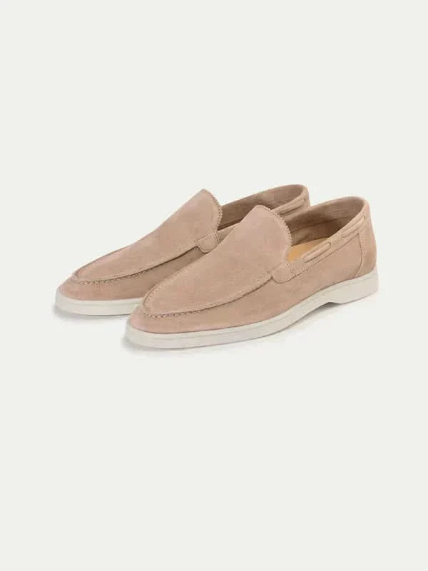 Mocassin beige — semelle