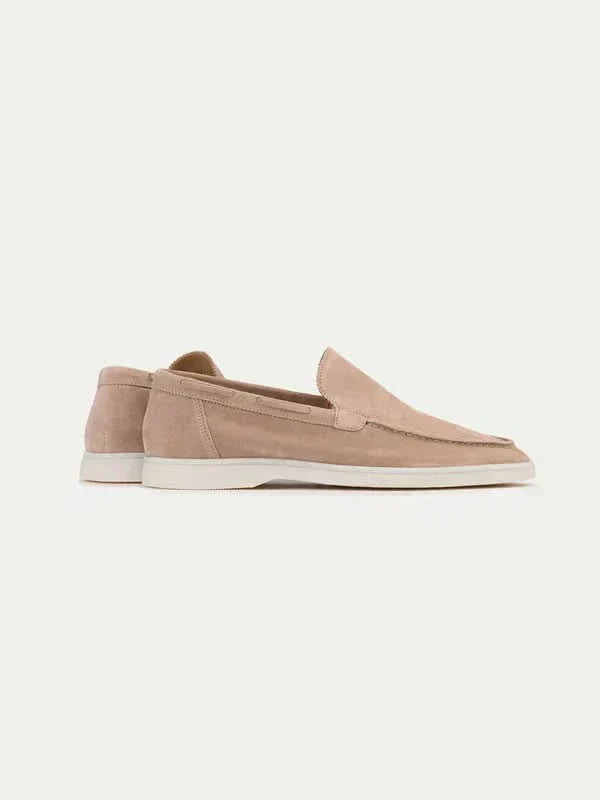 Mocassin beige — vue arrière