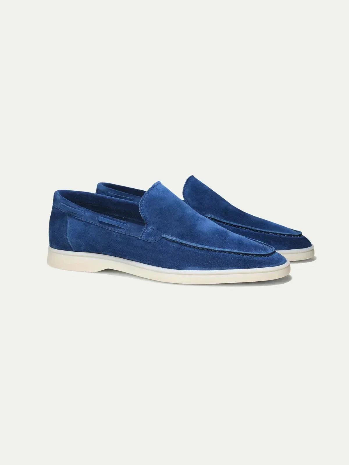 Mocassin bleu myrtille — profil