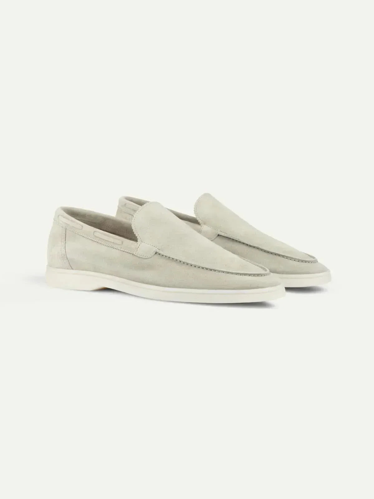 Mocassin crème — profil
