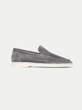 Mocassin Classique en suède gris — vue principale