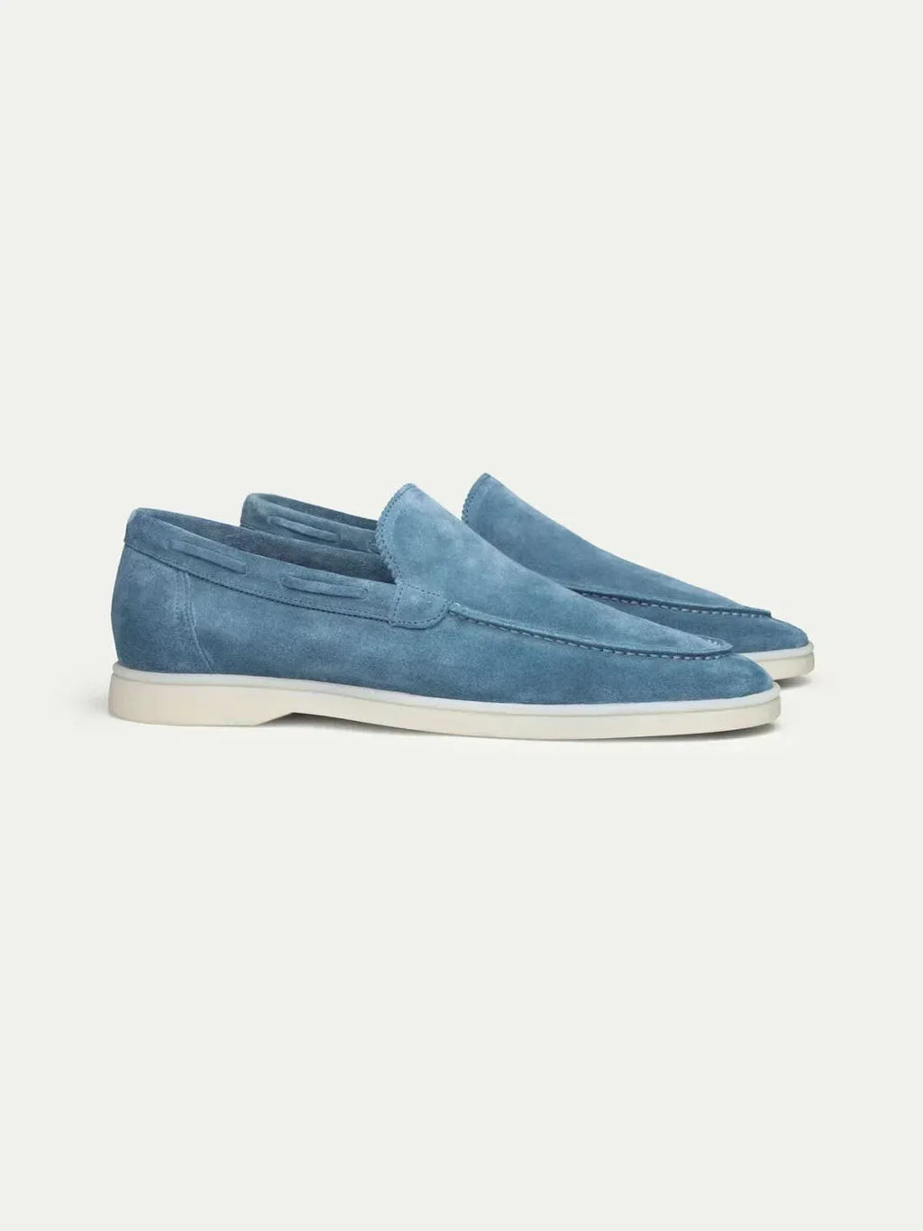 Mocassin bleu océan — profil