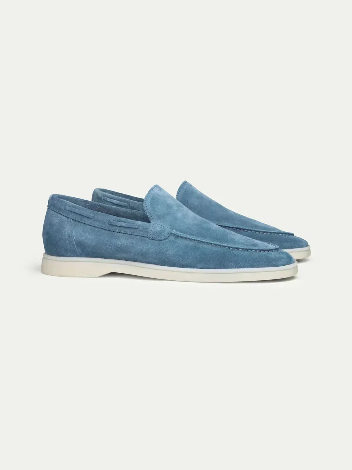 Mocassin bleu océan — profil