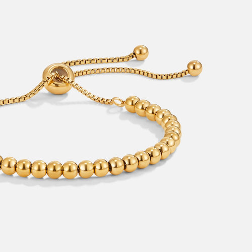 Bracelet Niloya perles dorées