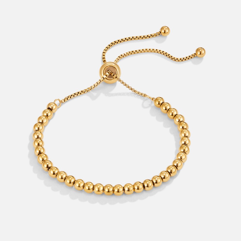 Bracelet Niloya Perles Dorées