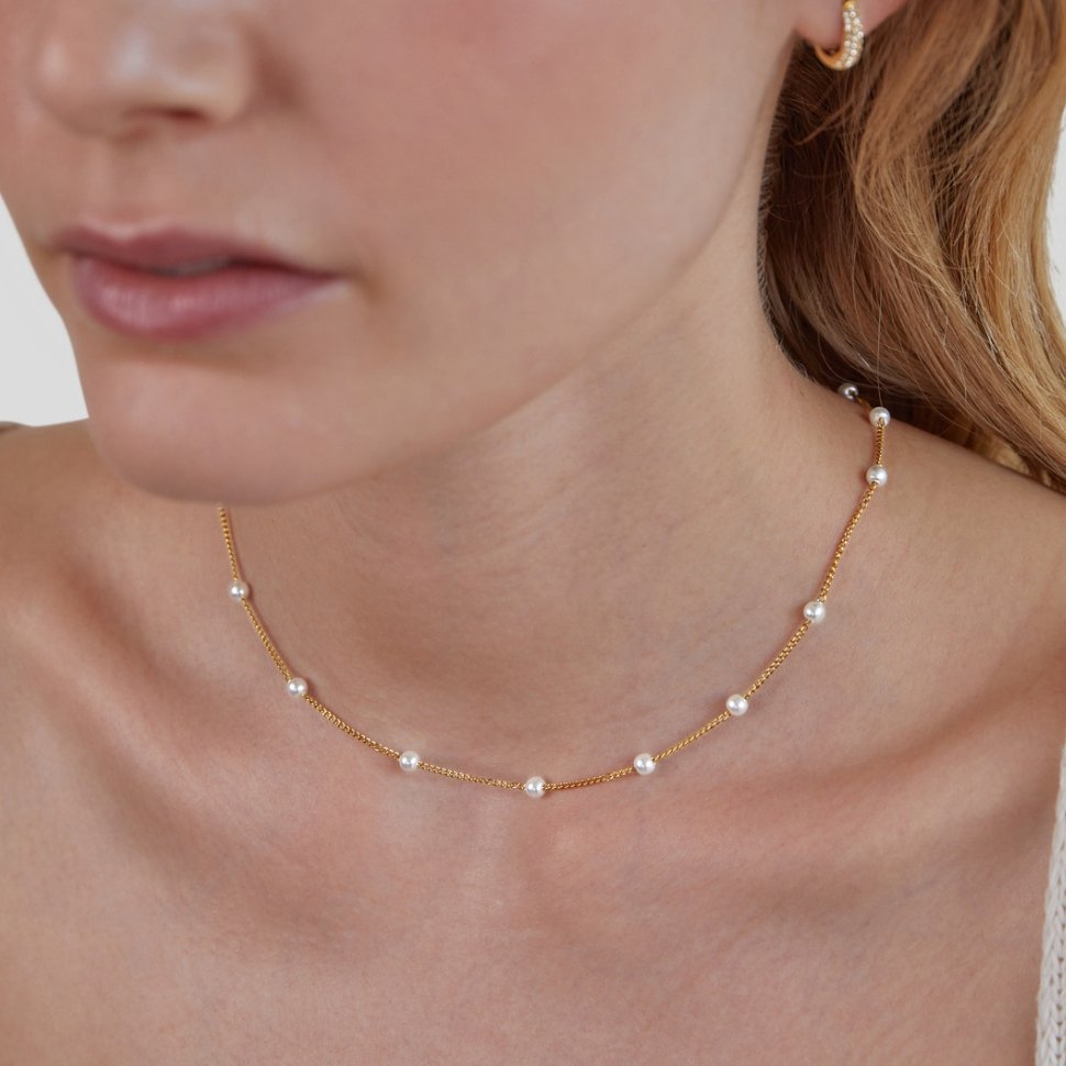 Collier Nura Perle et Or 18K