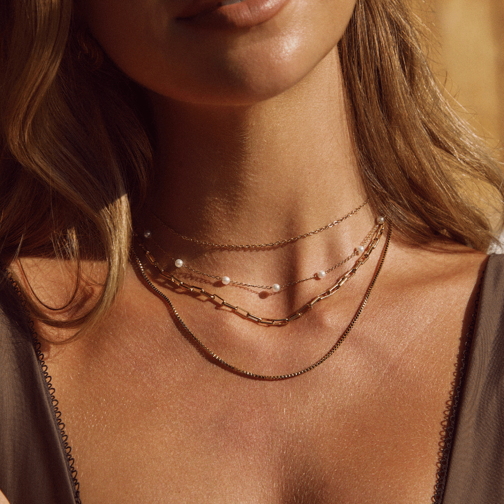 Collier Nura Perle et Or 18K