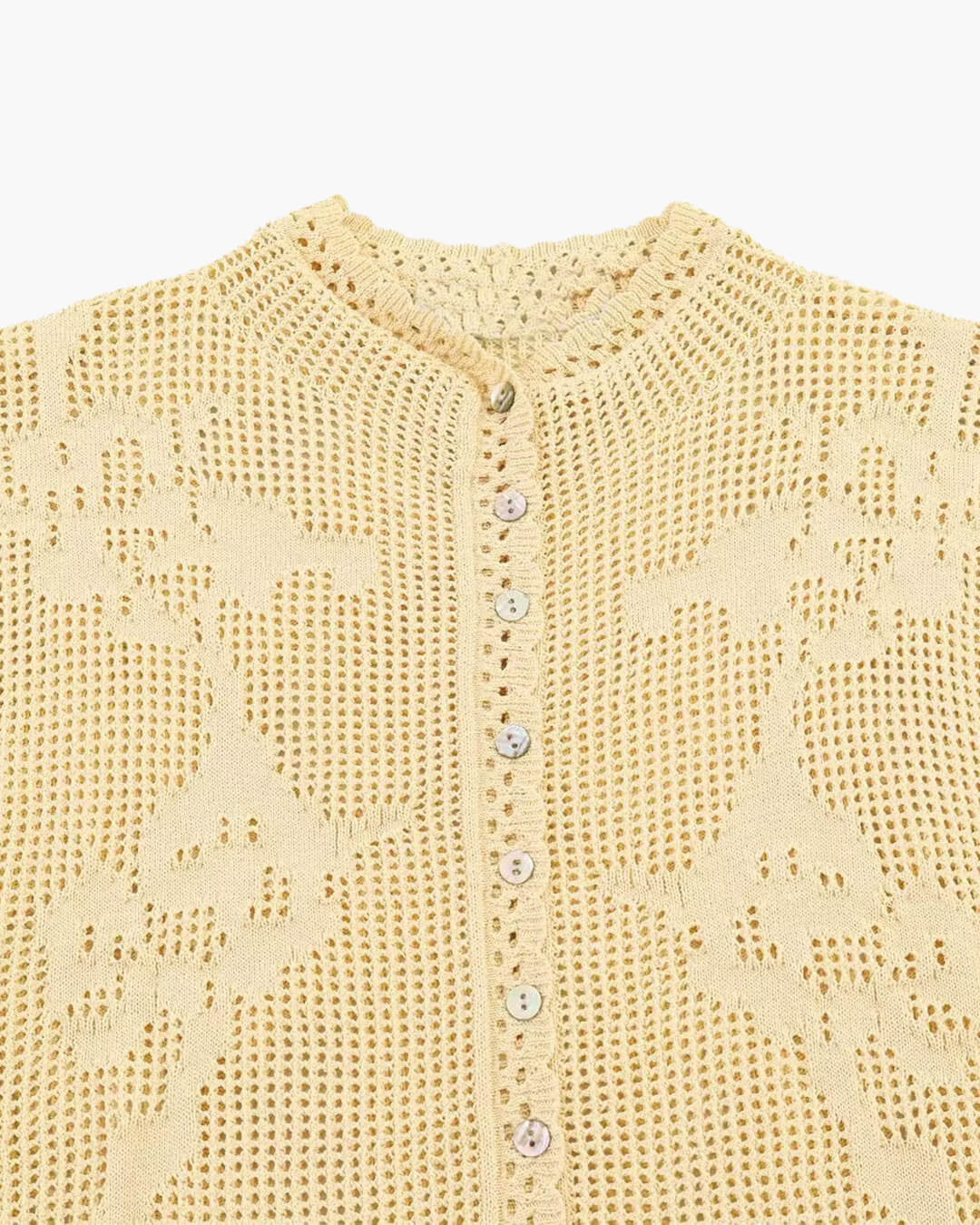 Anne - Haut cardigan en maille