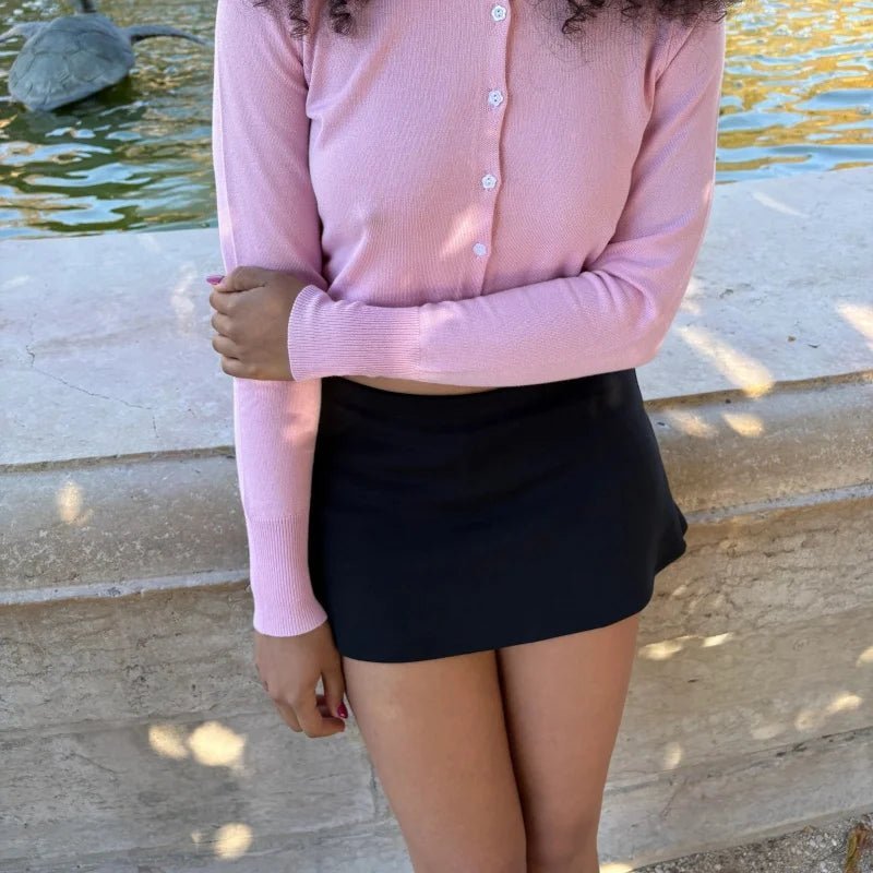 Carmen Jupe-short moulante taille basse