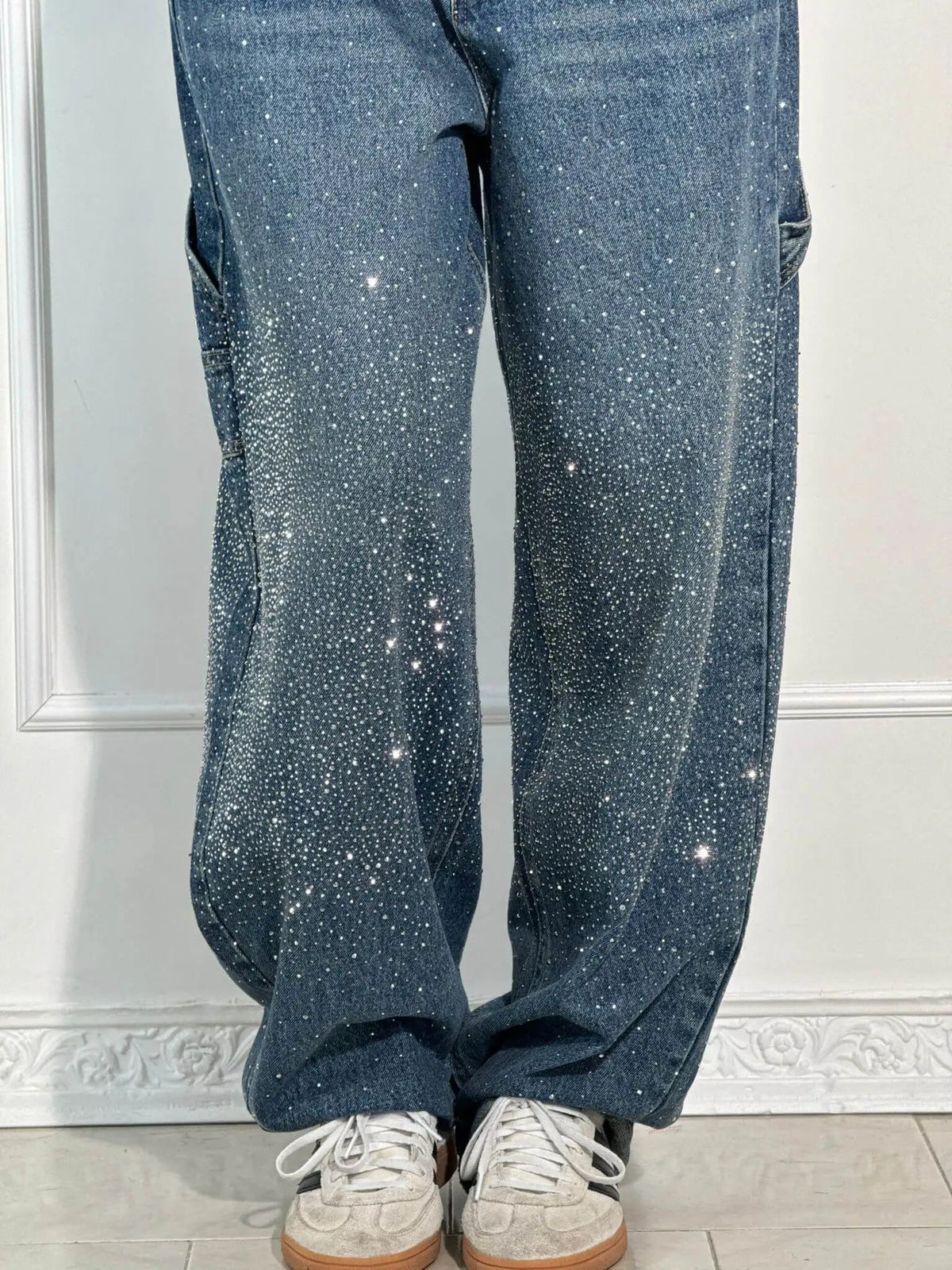 Jean large style cargo Jeremy Sparkling