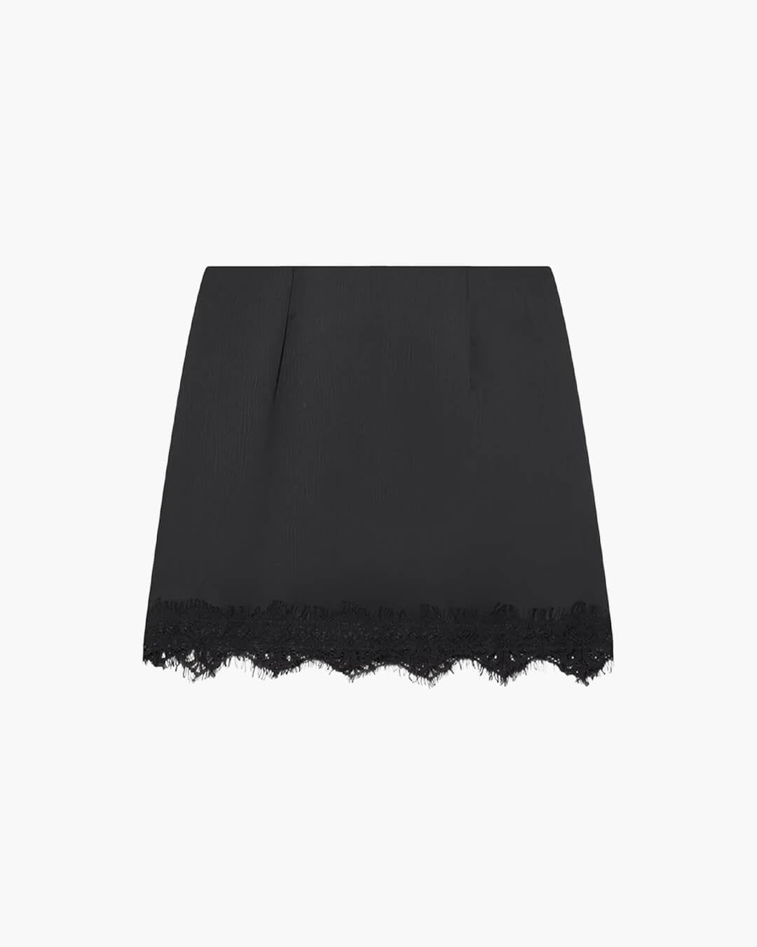 Mini-jupe Marian en dentelle à taille haute