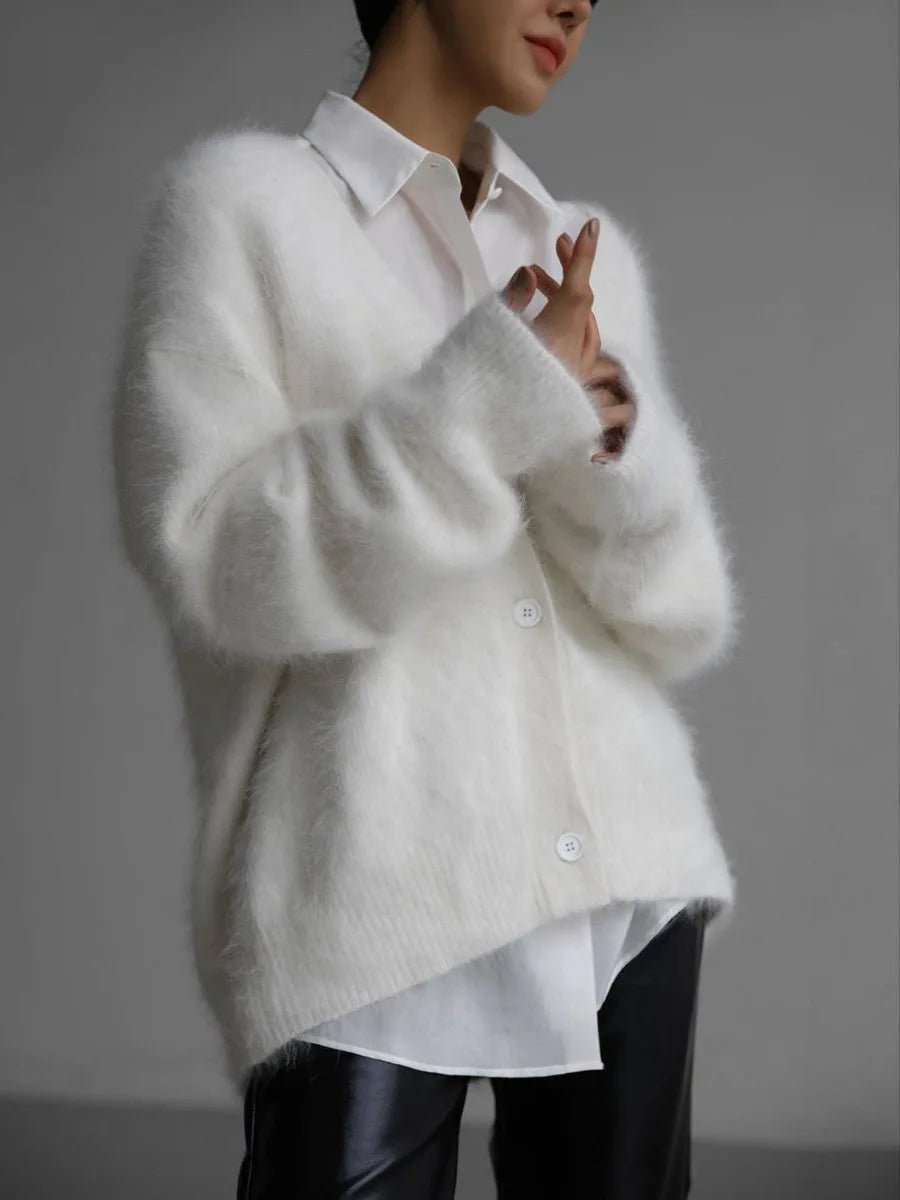 Cardigan douillet en maille Terry