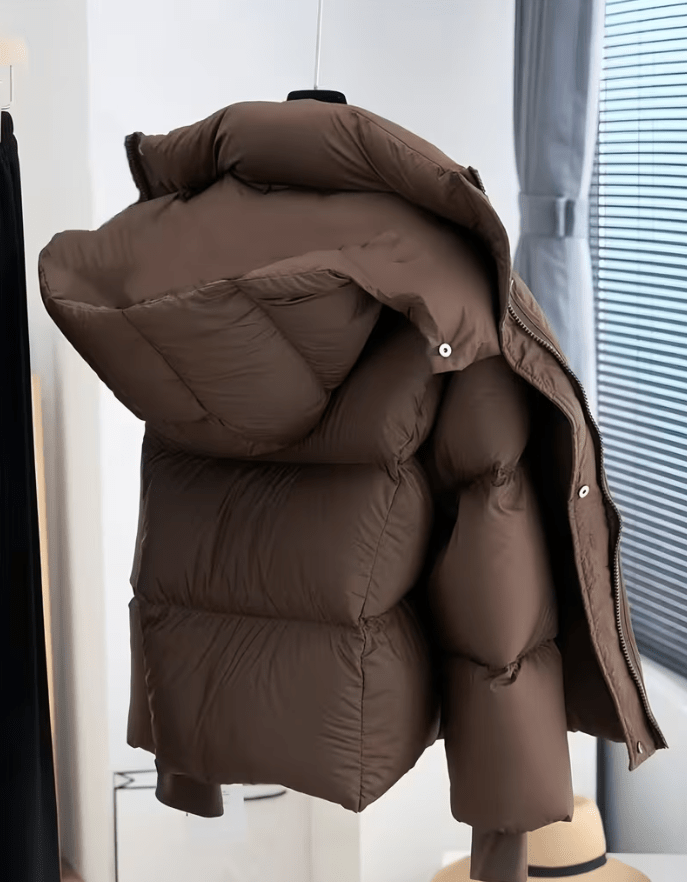 Adaure Veste matelassée épaisse à capuche
