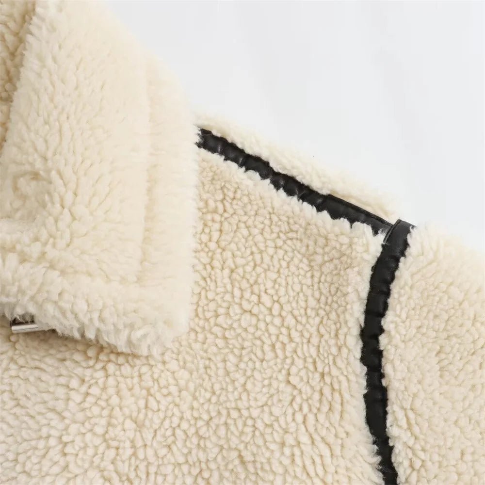 Veste bomber en bouclé Chantal