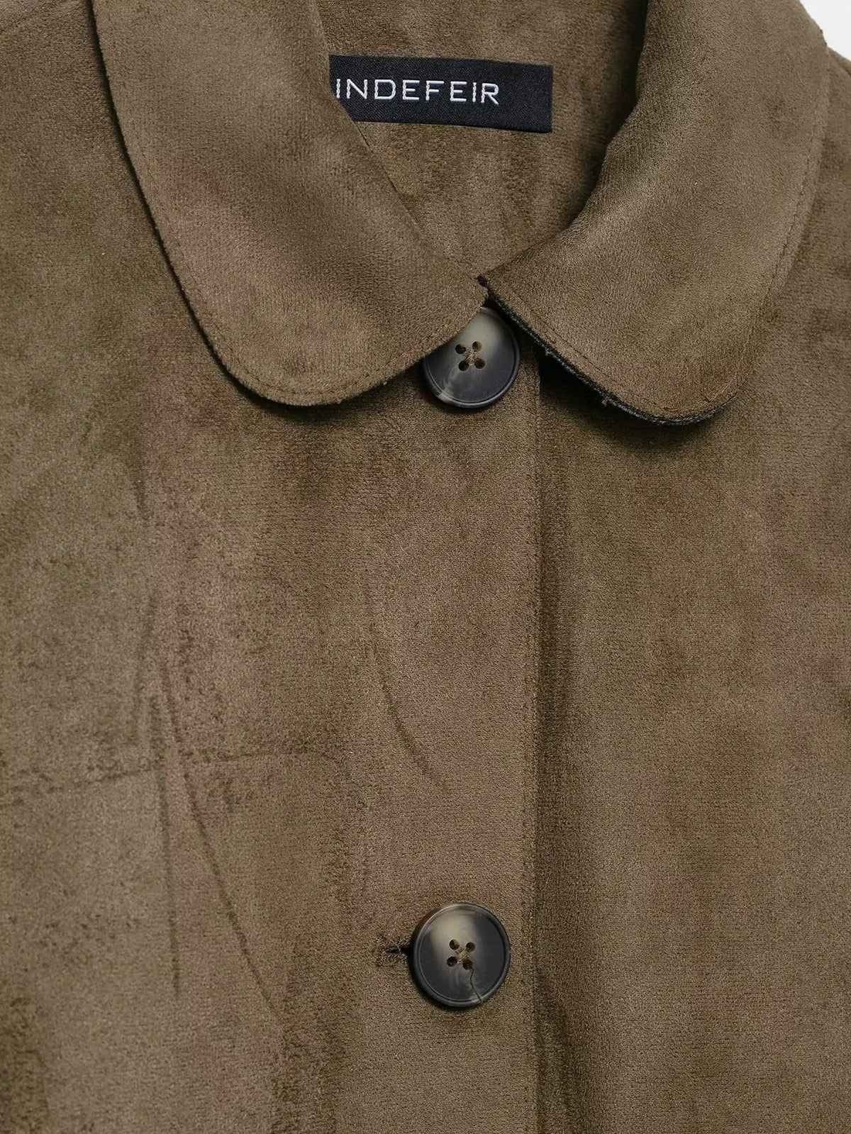 Veste en daim Elara