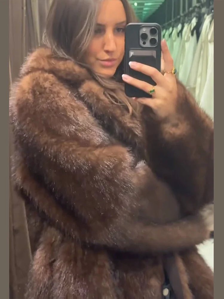 Veste Jenny réversible en simili cuir