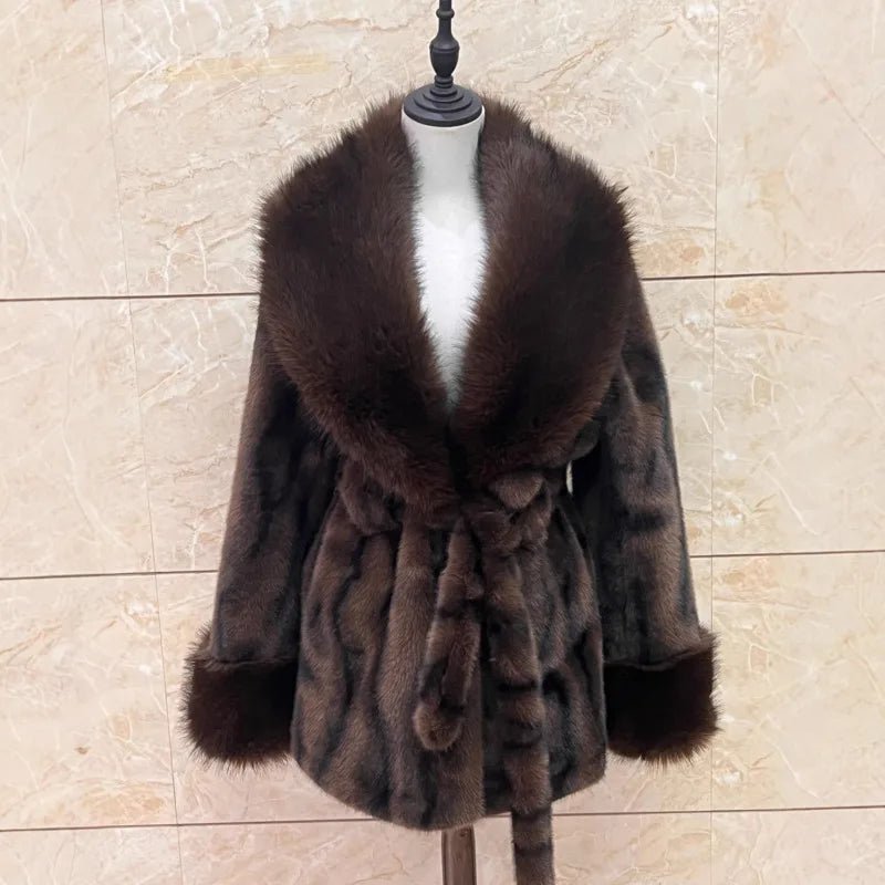 Manteau en fausse fourrure Louise