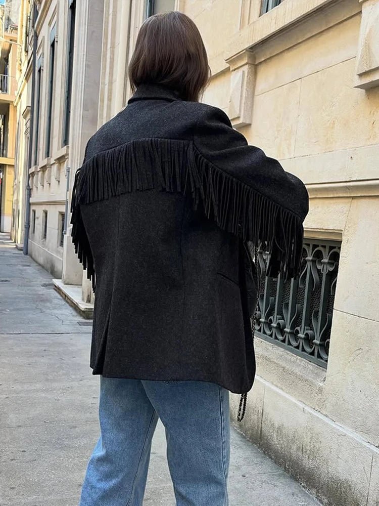 Blazer Marcelle à franges