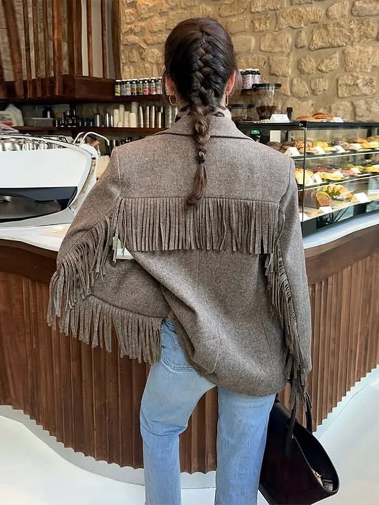 Blazer Marcelle à franges
