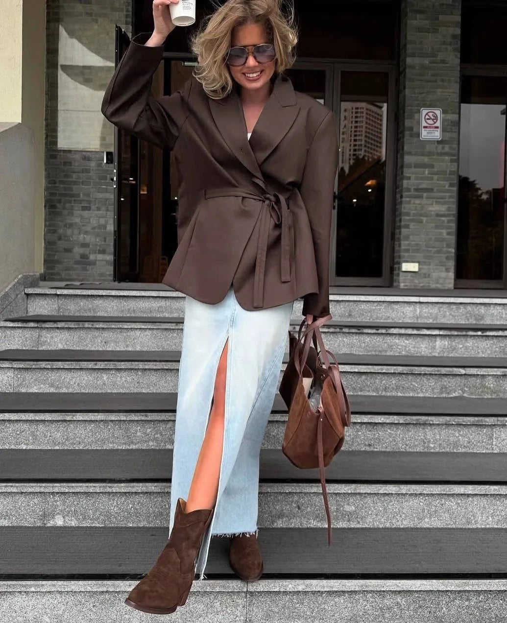 Blazer Mia à lacets