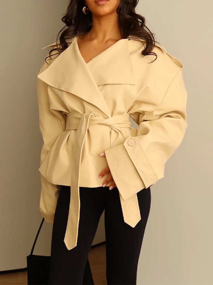 Trench court ceinturé Molly