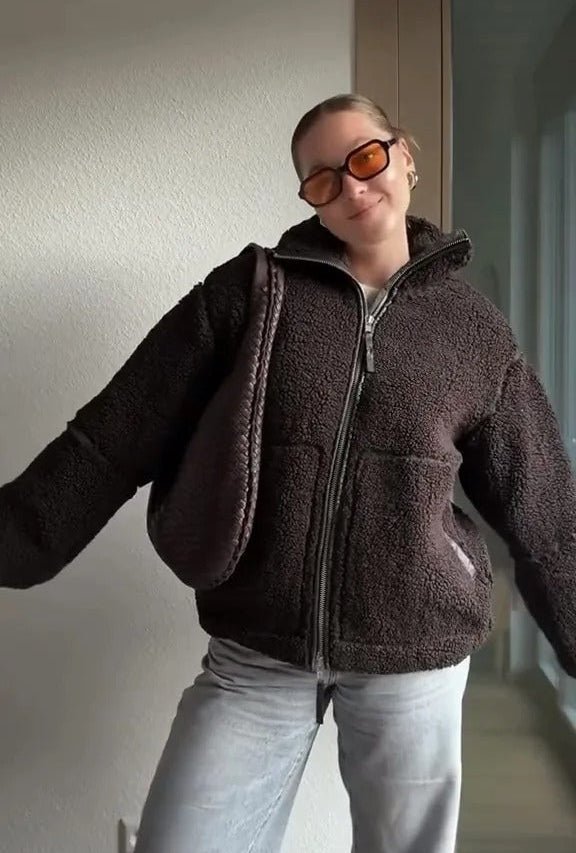 Veste teddy zippée Tidy