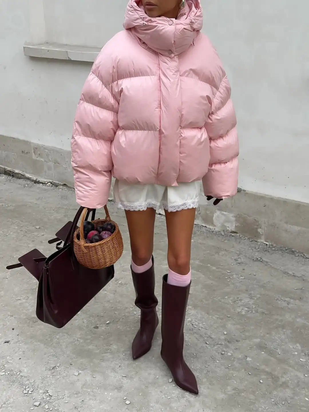 Veste matelassée à capuche Vina