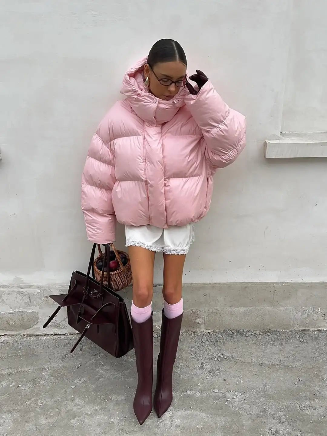 Veste matelassée à capuche Vina