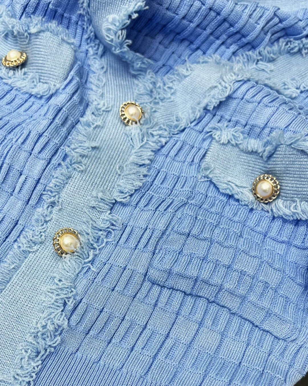 Sabrina robe-pull en maille à col en V