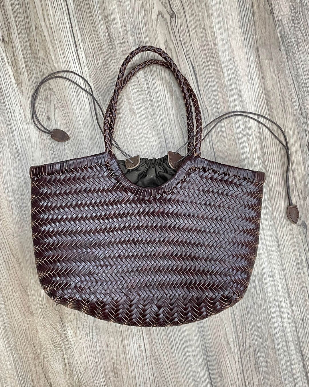 Beatrice sac cabas tissé