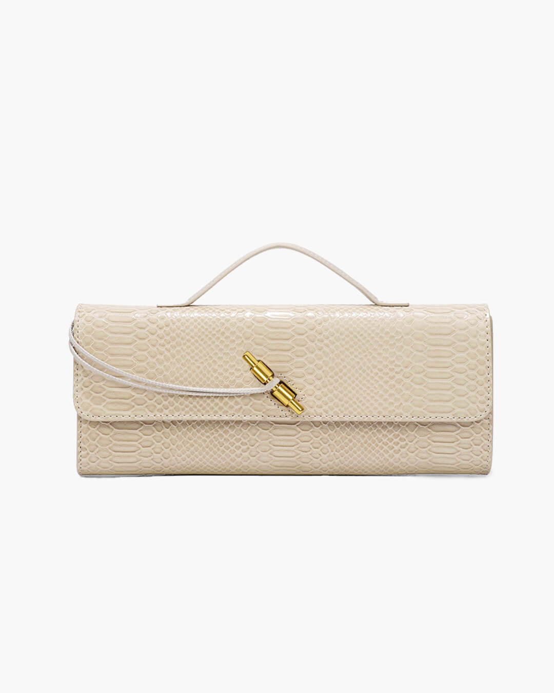 Sac Bianca en cuir gaufré effet croco