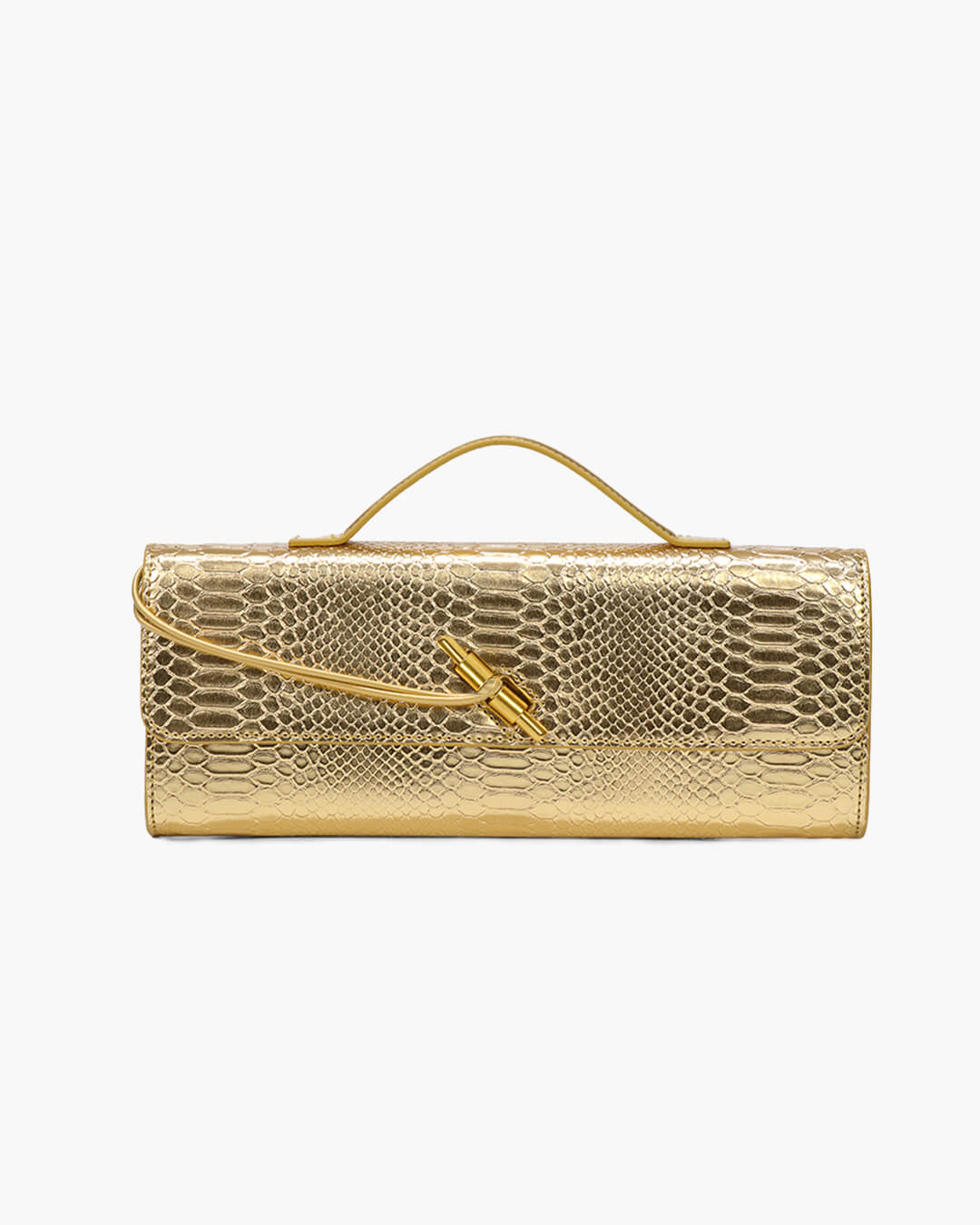 Sac Bianca en cuir gaufré effet croco