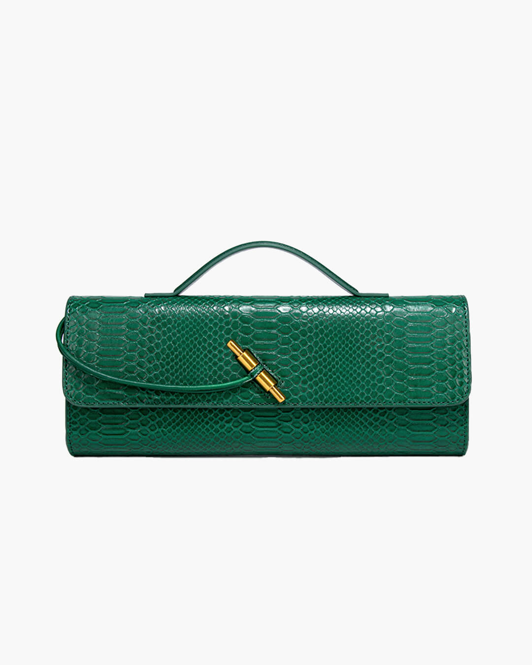 Sac Bianca en cuir gaufré effet croco