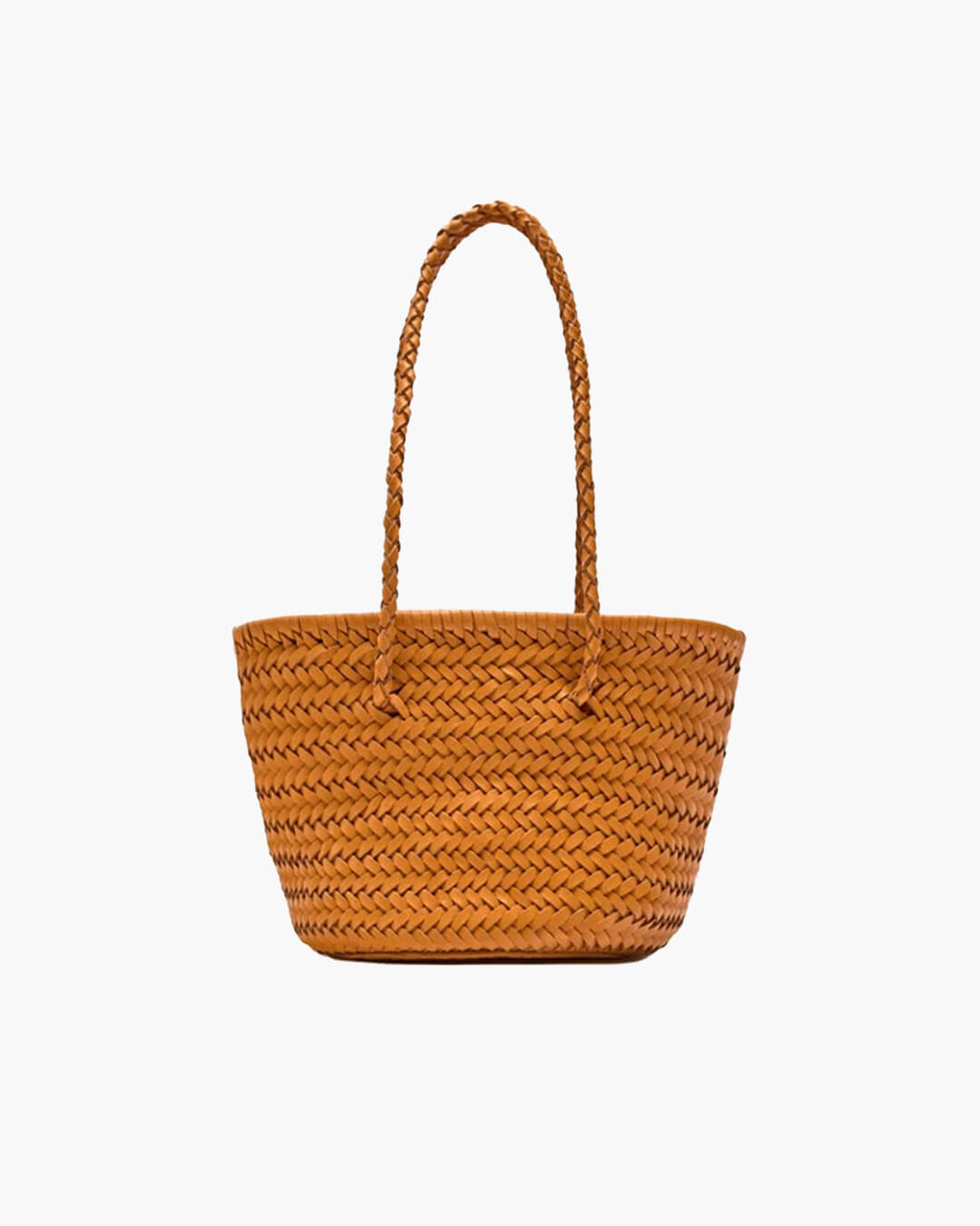 Sac seau tressé à bandoulière Blair