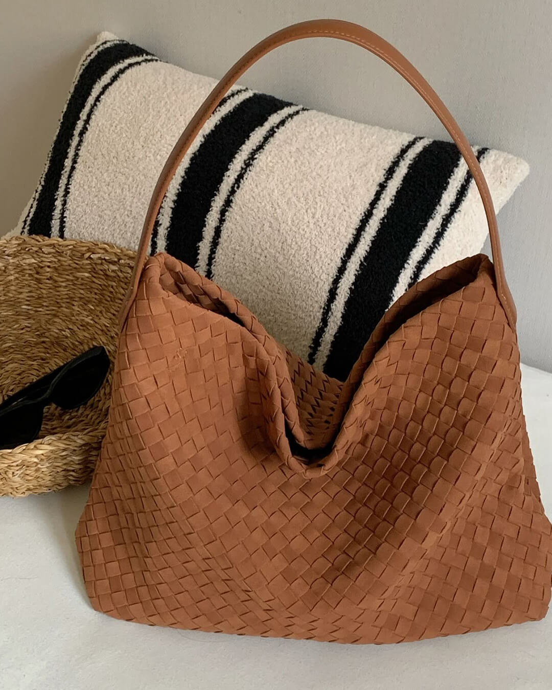 Sac cabas en daim Marceline