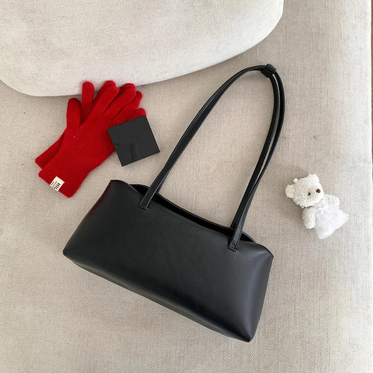 Sac cabas d’épaule matelassé Bianca