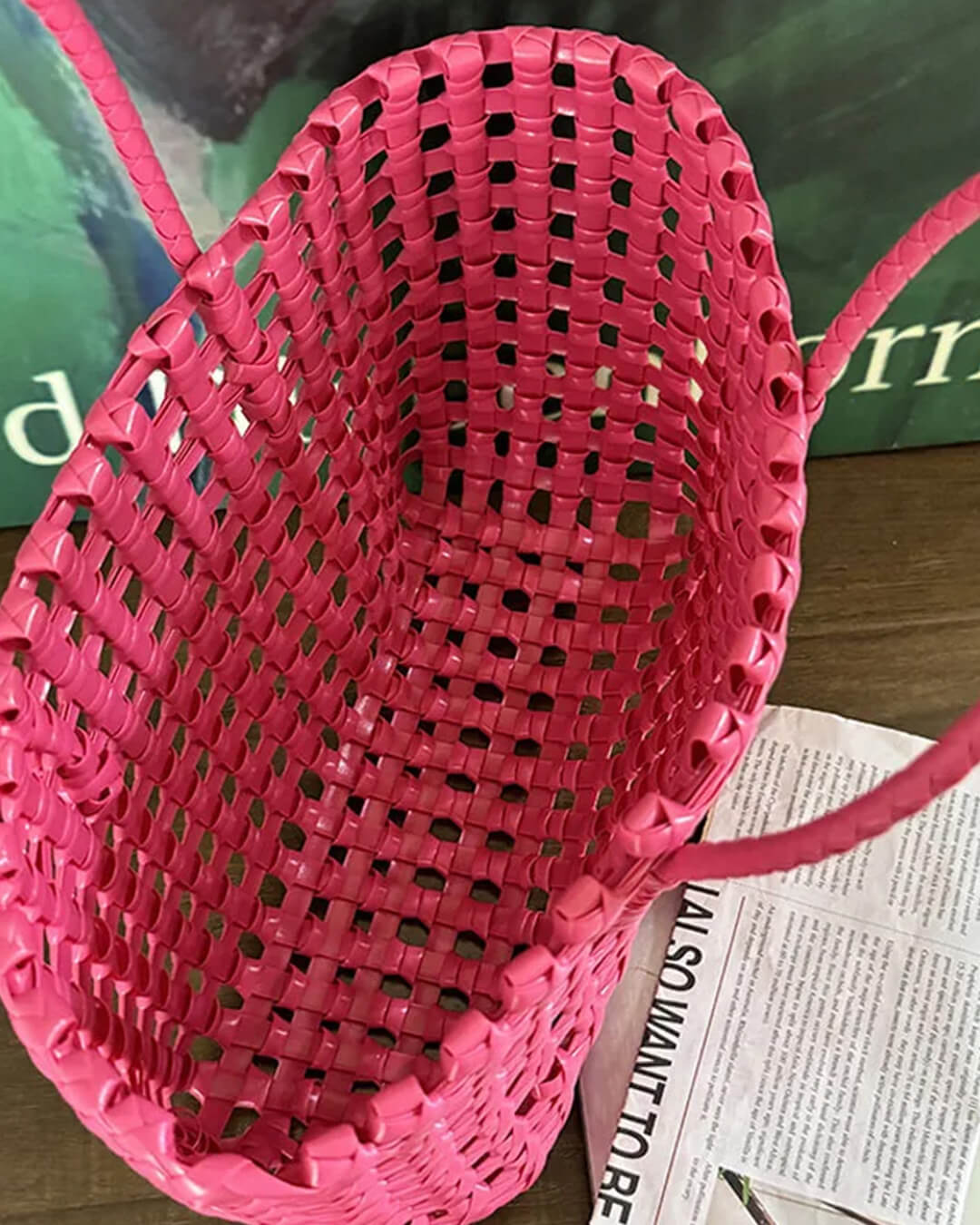 Sac cabas Cresta en maille ajourée