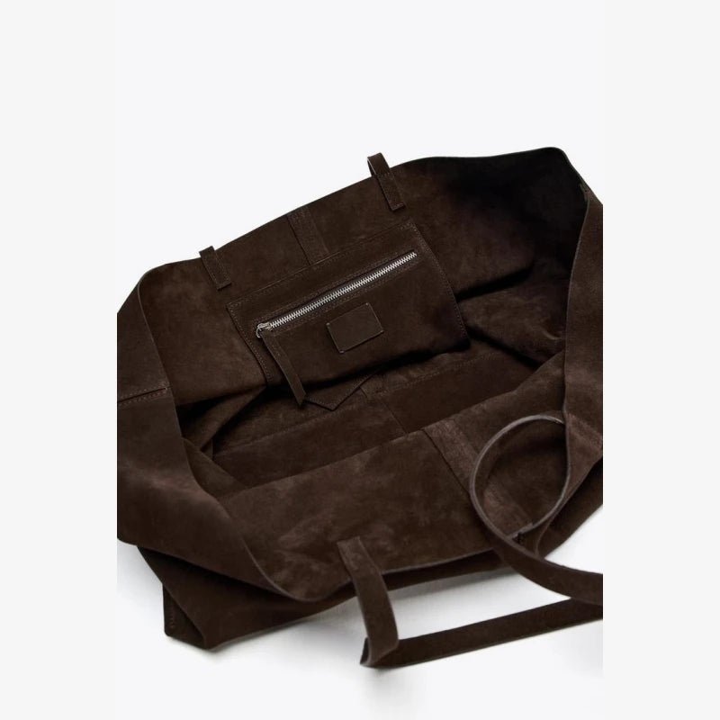 Grand sac cabas en daim Cynthia