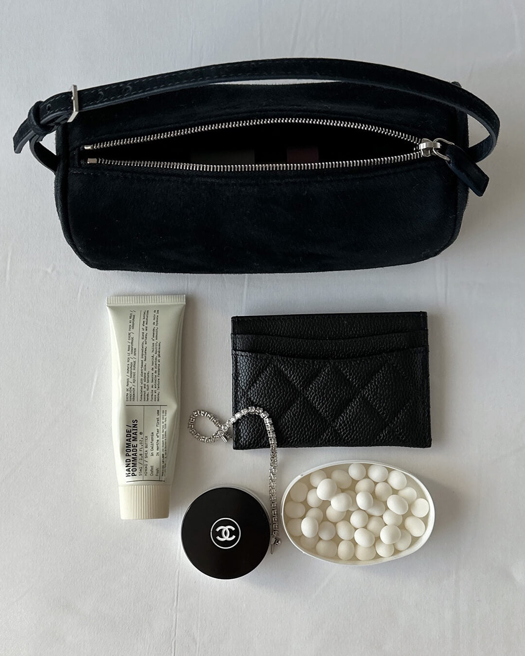 Mini sac à bandoulière en daim Danika