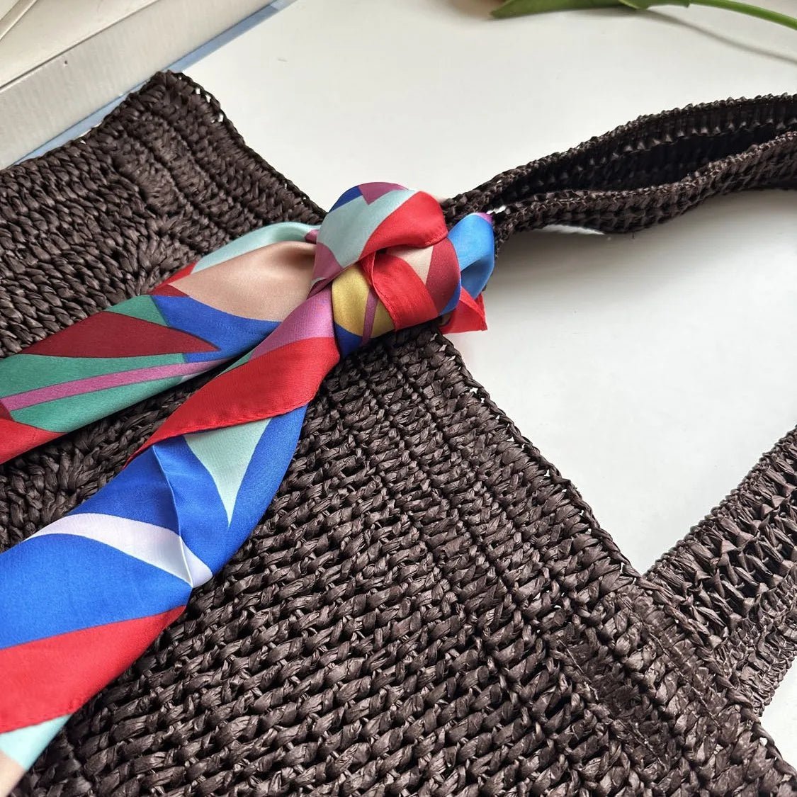 Sac de plage tissé bohème Hannie